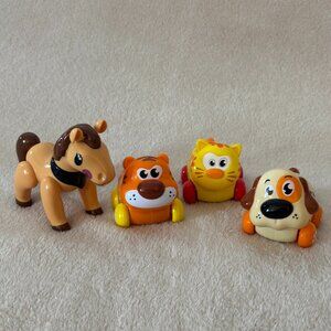 LOT OF 4 ANIMAL TOYS for Ages 18+ Months